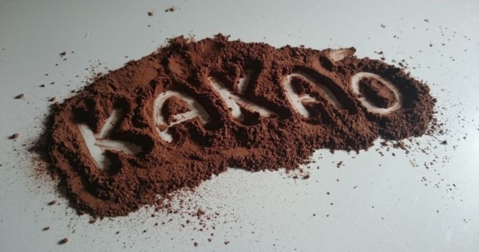 Kakao aus Kakaopulver geschrieben