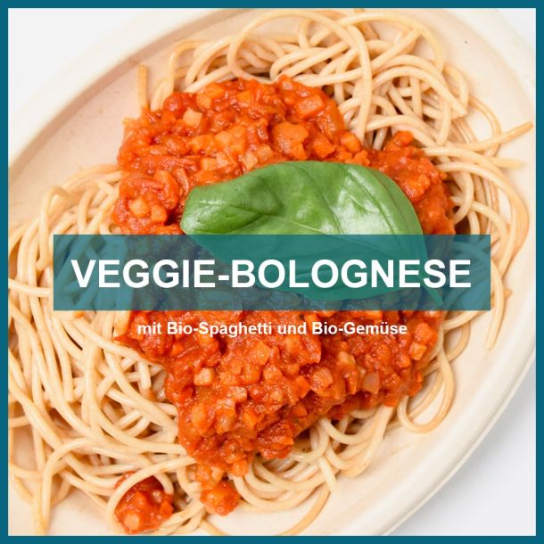 Veggie-Bolognese mit Bio-Gemüse